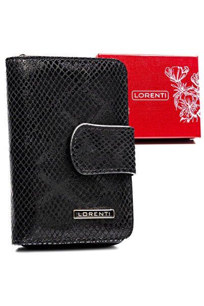 Other portofel din piele pentru femei 76115-MKR-4409 Negru