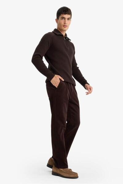 DeFacto Relax Fit Straight Leg Trousers (25 Au)