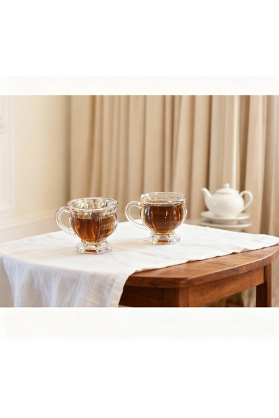 Madame Coco Vannes 4'lü Çay Fincanı Seti