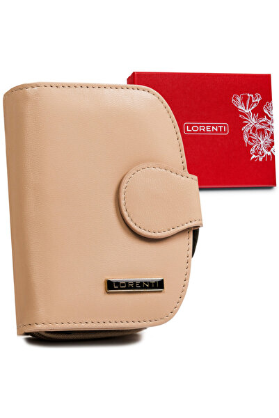 Other Women's leather wallet 43972-CIS-3320 BEIGE
