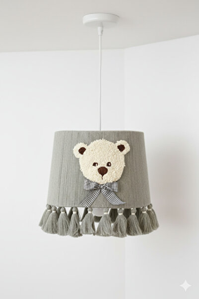 NGAHOME Ayıcık Figürlü El Yapımı Bohem Avize