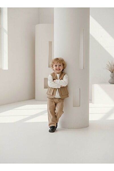 EKNKİDS Vest Set Boy's 3-Piece Suit