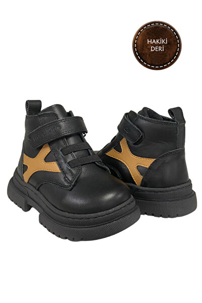 şenler bebe world kids Erkek Çocuk-Bebek Bot Hakiki Deri Ortopedik Taban Şık Rahat