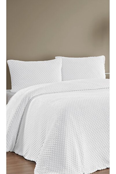 Bikaya Home Velora Double Size Bud Comforter Quilt Set - 3 Pieces - 220X240 cm - Original Pvc Bag