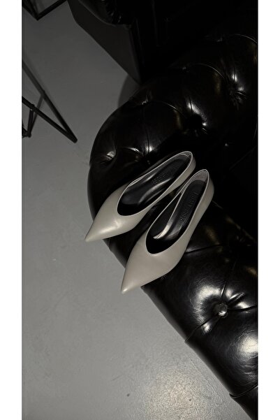 Eataly Shoes Gray Basic Low Heel Women's Shoes