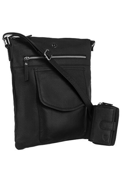 Other Geantă din piele neagră PTN D72-DS-5117