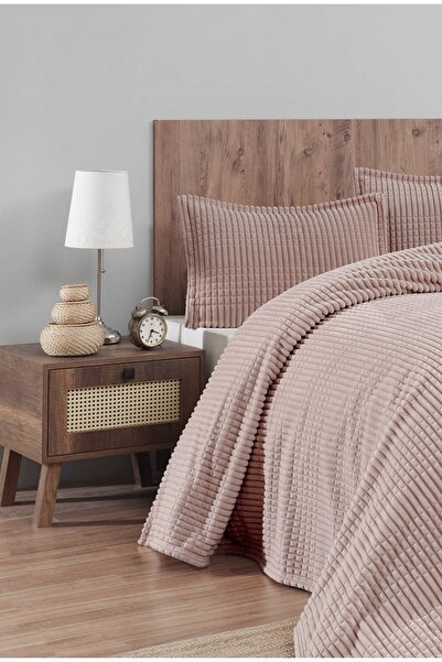 Bikaya Home Σετ Κουβέρτα Μοντέρνα Γραμμή 3 τεμαχίων Διπλή - 220x240 cm - Γνήσιο Κουτί - Νέα Χρώματα