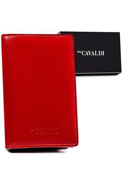 Other Women's leather wallet with a large section for payment cards - Cavaldi