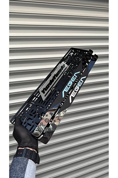 YUZDEYUZOTO Egea Uyumlu Pleksi Lazer Kesim Plakalık Desen Logolu 2 Adet