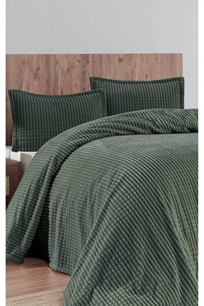 Bikaya Home Сучасний комплект з 3-х частин двоспального ковдри - 220x240 см - Оригінальна коробка - Нові кольори