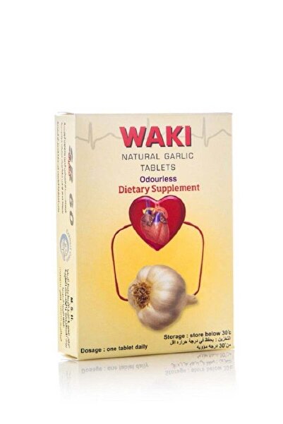 Eckhart واكي، مكمل غذائي، ثوم عديم الرائحة - 30 قرصًا