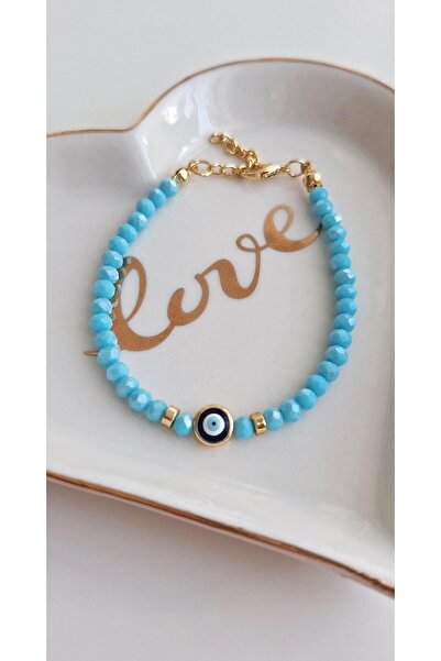Svc Aksesuar Gift Evil Eye Beaded Bracelet