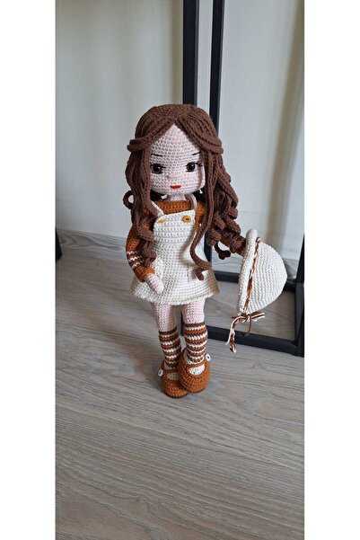 Tiny Amigurumi Alya Bebek El Yapımı Örgü Peluş