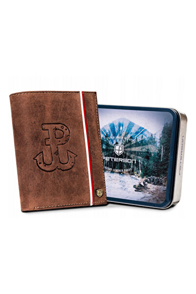 Other Men's leather wallet with a patriotic motif - Peterson