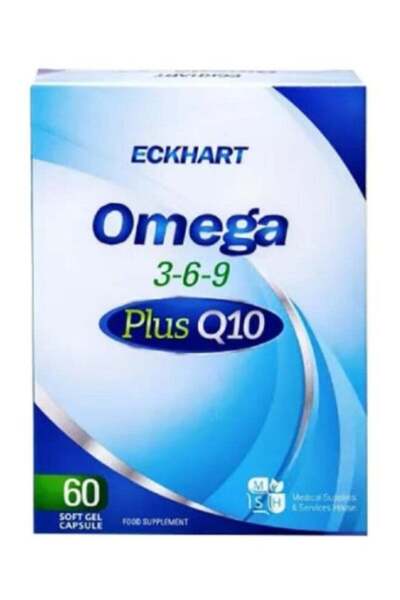 Eckhart Omega 3-6-9 Plus Q10, 60 Capsules