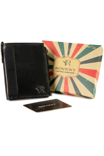 Other Large retro wallet with two coin pockets - Rovicky