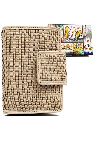 Other Women's leather wallet with snap closure - Rovicky