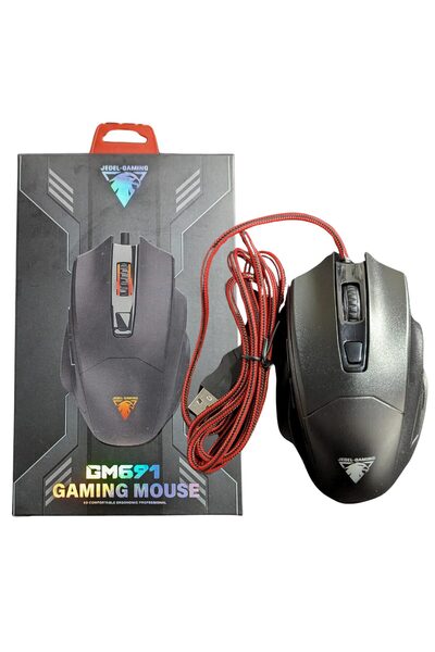 GM-691 Kablolu Oyuncu Mouse 3600 Dpi Ledli