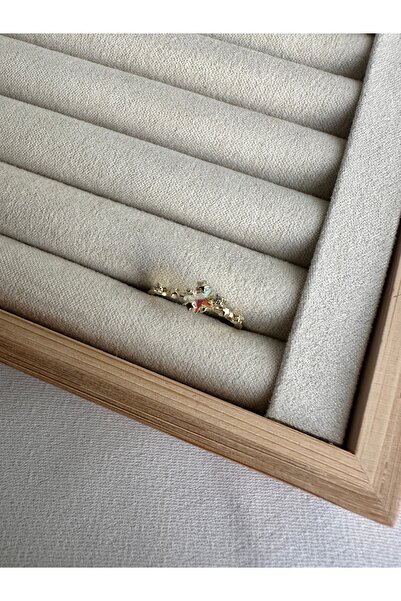 ringbox Gold Iridescent Star Ring