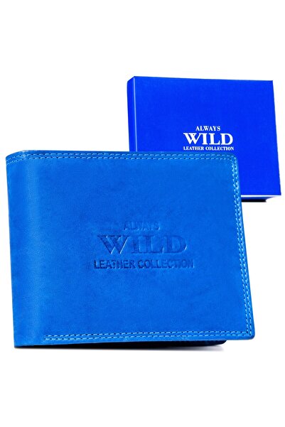 Other Men's leather wallet AW-N7-MAL-0202 R.Blue