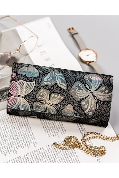 Other Women's leather wallet PTN 42100-ONBF GRAY