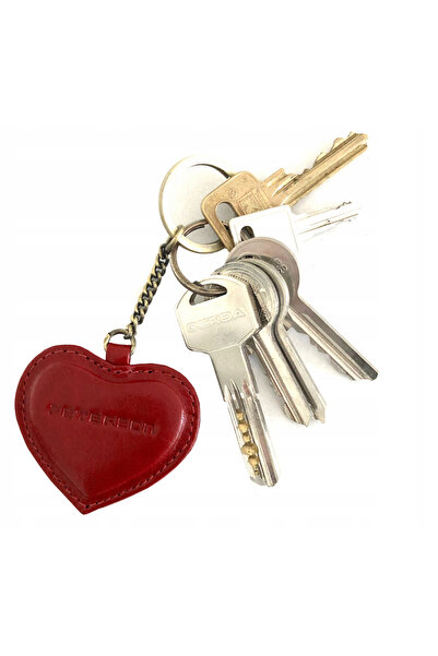 Other Breloc din piele în formă de inimă - Peterson