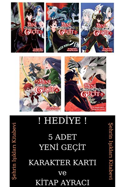 Kayıp Kıta Yayınları Yeni Geçit 1-2-3-4-5 Manga Seti (5 KİTAP) / Yeni Geçit K...