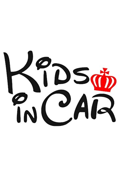 Oracal Sticker auto decorativ, baby on board, kids on board, negru