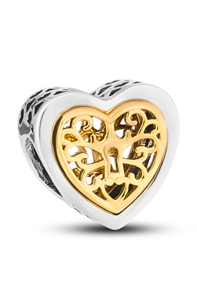 Other Pandantiv inimă din argint ajurat pentru brățară modulară - Peterson