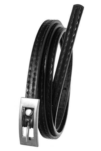 Other Curea de damă din PU îngustă 0,9 cm BB-CV-11 NEGRU 105