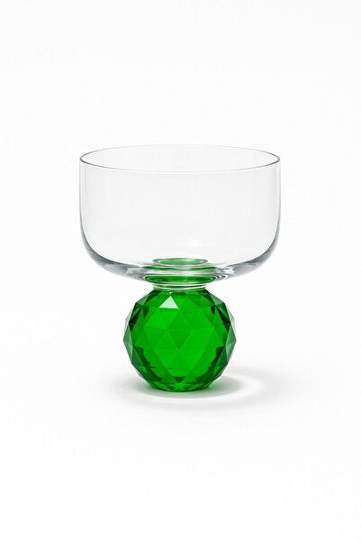 Mirano Cam Tasarım AZUR KRİSTAL TAŞ AYAKLI 200ML DONDURMALIK İKRAMLIK ÇEREZLİ...