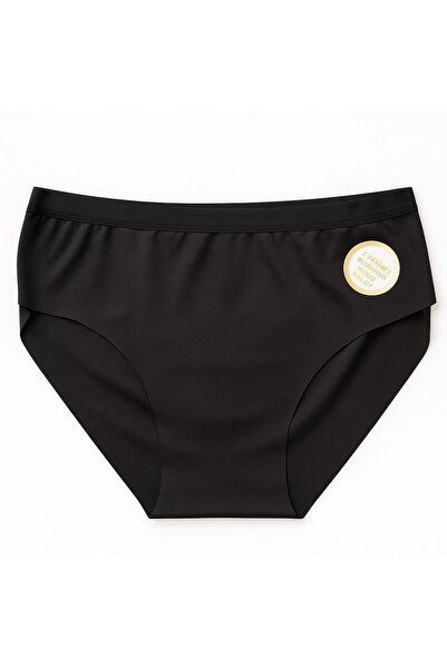 Dondeza Lazer Kesim Dikişsiz Beli Lastikli Yüksek Bel Kilot