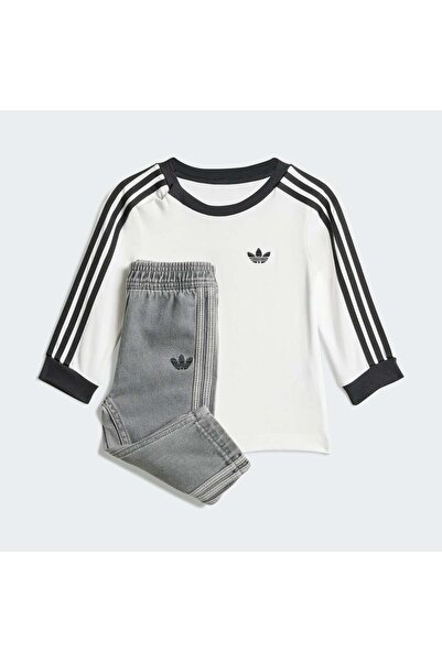 adidas Denim Ls Set
