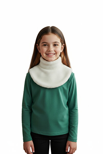 Leiste Mother Daughter Set Plush Bolero Neck Collar Scarf Shoulder Shawl Set of 2 Etol Neck Collar Plush Winter Shawl Neck Collar