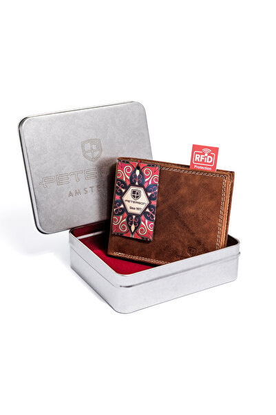 Other Portofel bărbătesc din piele PTN N992-CHM COGNAC