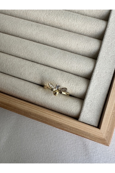 ringbox Gold Bee Ring