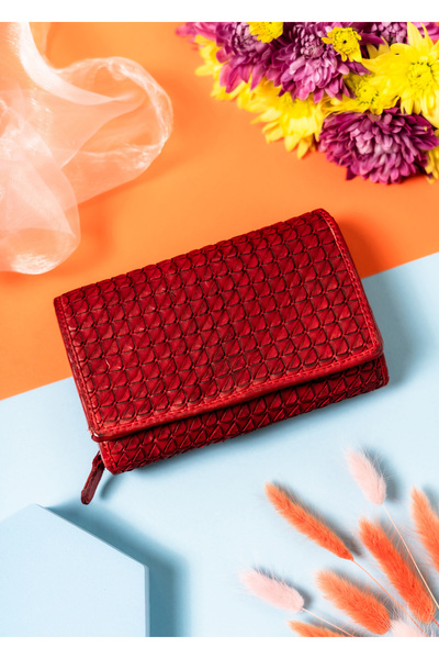 Other Women's leather wallet R-N19-ZPT-7286 Red