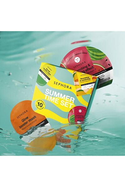SEPHORA COLLECTION Colorful Summer Time Set gift set, contains 10 products for the face