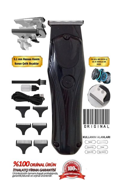 Trendhane AR-0032 Profesyonel Şarjlı Saç Sakal Tıraş Makinesi