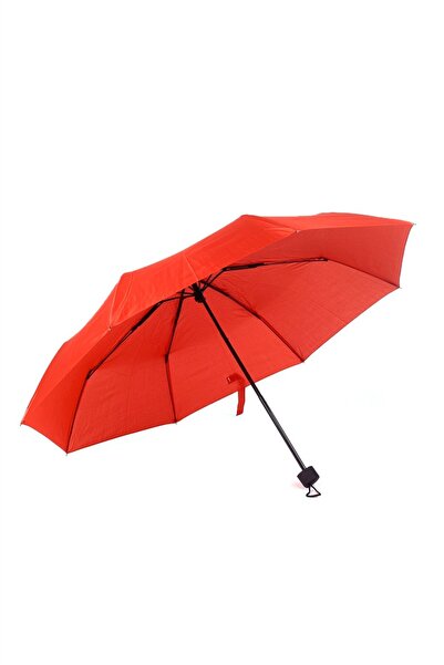 Herşey Nota Neon Kırmızı Süper Mini Kadın Şemsiye | Çanta Boy, Şık ve Suya Da...