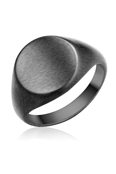 True Rebels Edelstahlring Ring Edelstahl gunmetal