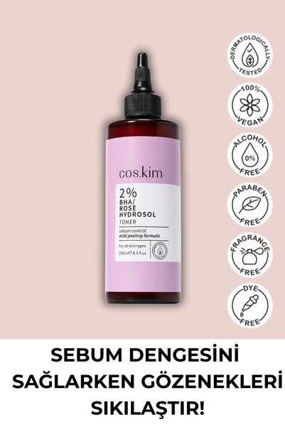 Cos.kim Sebum Balancing 3-Piece Skin Care Set for Oily Skin