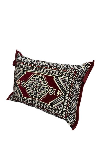 mdhomecarpet Song Corner Rug Patterned Filled Decorative Inflatable Throw Pillow 43X60 Zippered Washable
