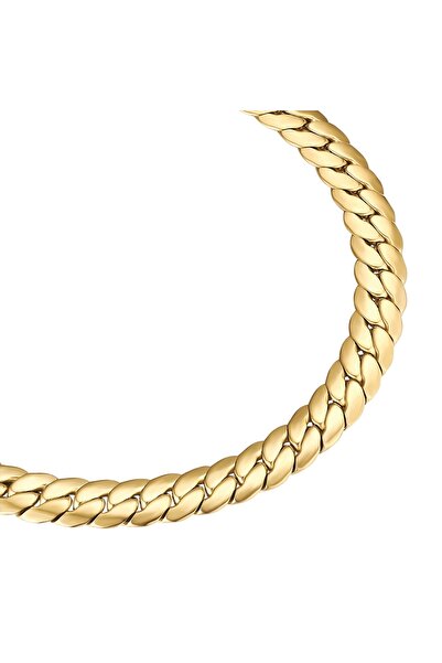 True Rebels Edelstahlarmband Armband Edelstahl gelbgold