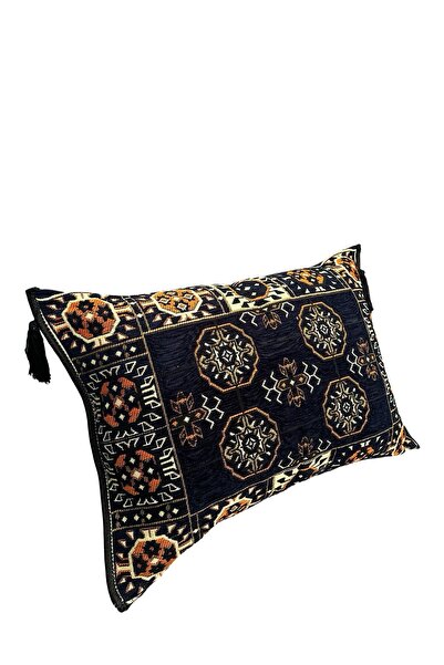 mdhomecarpet Song Corner Rug Patterned Filled Decorative Inflatable Throw Pillow 43X60 Zippered Washable