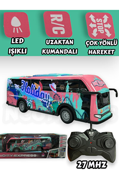 YILDIRIM OYUNCAK Uzaktan Kumandalı Led Işıklı Tam Fonksiyonlu 27 Mhz 15 cm Ta...
