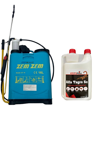 alfa tagro sc Kokusuz Akrep Pire Hamamböceği Vs İlacı 1KG / Zemzem 16Lt Kollu...