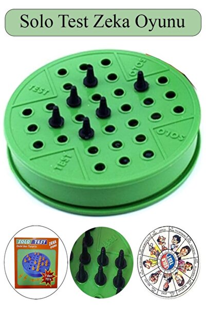 Artlantis Solo Test Zeka Oyunu 1 Adet Plastik Solotest Beyin Jimnastiği Oyunc...