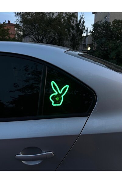 3dbaydesign In-Car Neon Led Light Decoration Playboy (12 Volt with Suction Cu...