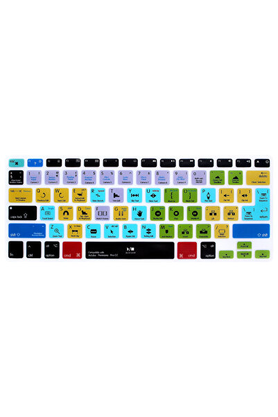 Whimlets Folie de Silicon Profesionala Scurtaturi, MacBook Pro si MacBook Air, Adobe Premiere Pro CC